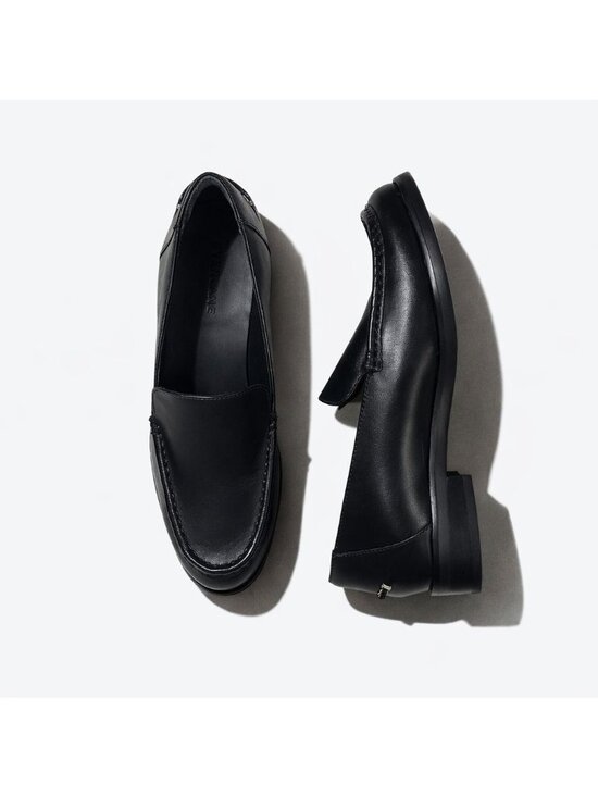 Everlane Shoes - Everlane Modern Loafer Black Leather Women’s 7 Classic Minimalist Slip On